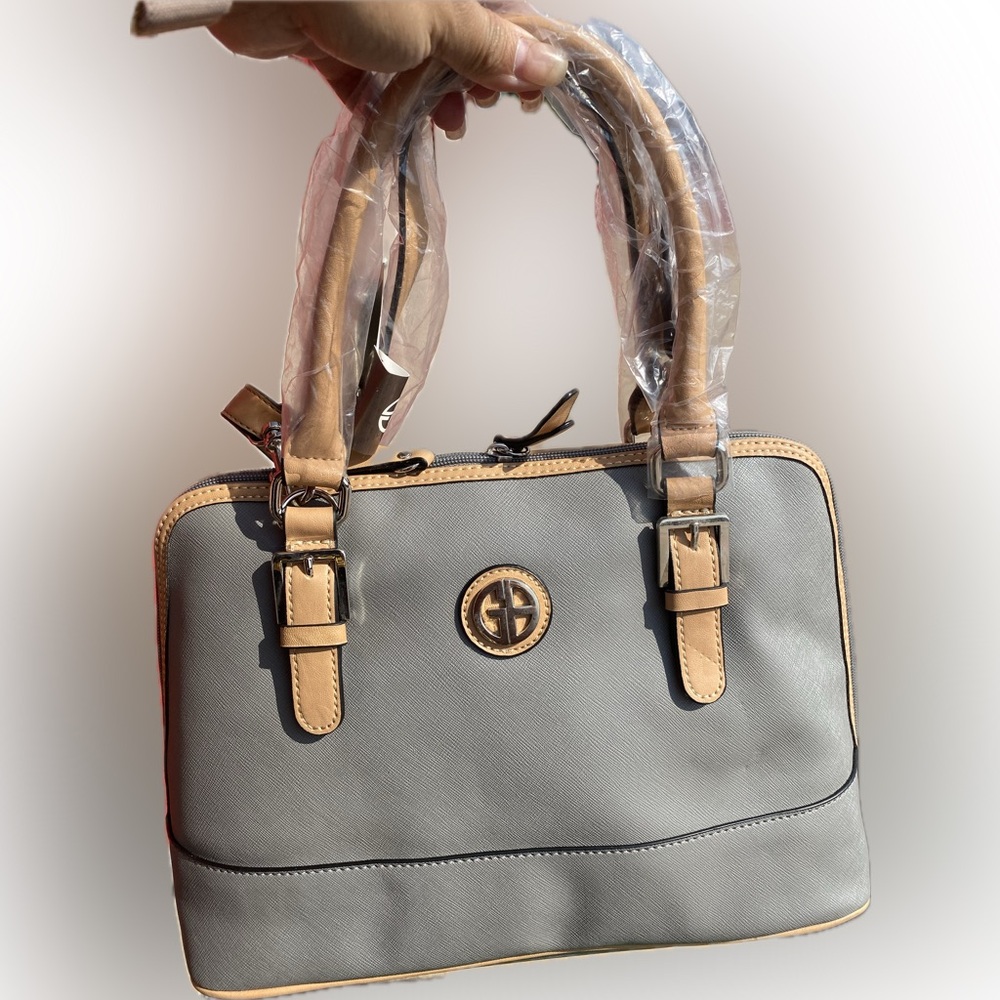 Gray Giani Bernini Purse NWT